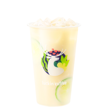 鲜柠茉莉冰奶